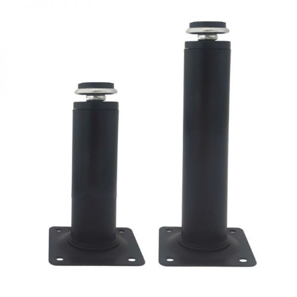 LEG ADJ RND 30MM BLACK
