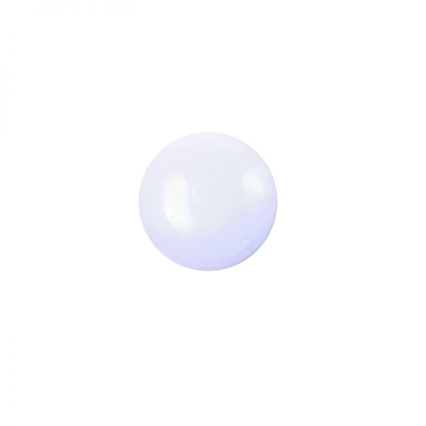 NUT COVERS WHITE 12.5MM