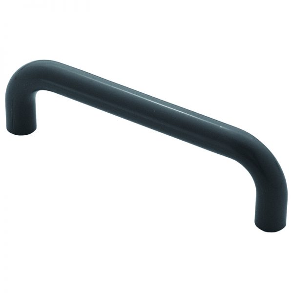 HANDLE THIN PLASTIC D BLACK 10X96