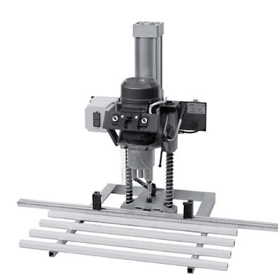 Pneumatic shop bore machine