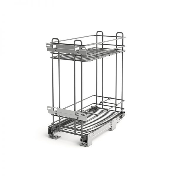 PULL OUT BASE LARDER CHROME 150 UNIT SOFT CLOSING