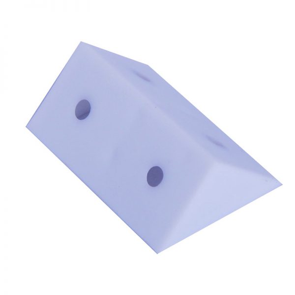 PP DBL BRACKET WITH LID WHT (50)
