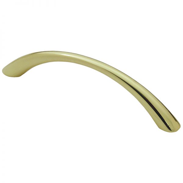 HANDLE WHALE BONE ARCH BRASS 96MM