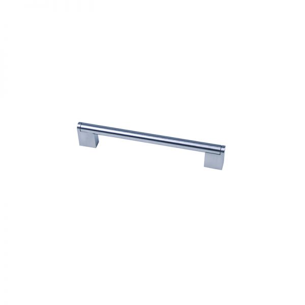 HANDLE ARIES SATIN CHROME 128MM