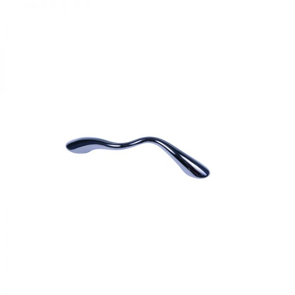 HANDLE S BEND BLACK NICKEL 96MM